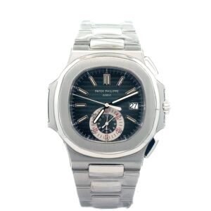 Patek Philippe Nautilus Chronograph Stainless Steel with Blue Dial