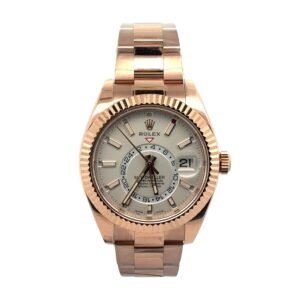 Rolex Sky Dweller White Dial Rose Gold Oyster 336935 42mm