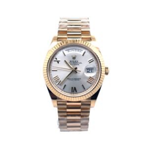 Rolex Day-Date 40 228238 40mm 18kt Solid Yellow Gold Silver Roman Dial