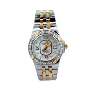 Breitling Galactic 30 B71340 Mop/Diamond Dial And Diamond Bezel Two-Tone