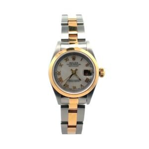 Rolex Datejust 26MM 79163 Steel Yellow Gold Mother of Pearl Diamond Ladies
