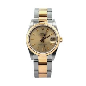 Rolex 68273 31mm Oyster Band Champagne Dial Ladies Watch