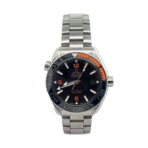 Omega Seamaster Planet Ocean 600M 43.5mm Automatic Black Dial Steel Men's Watch 215.30.44.21.01.002