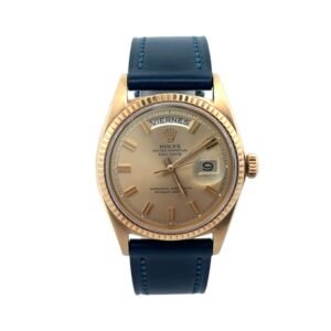 Rolex Day-Date 36mm Gold President 1803 Champagne Stick Dial
