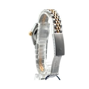 Rolex Lady-Date just 26mm 69173 Two Tone Champagne Index Dial Jubilee Band