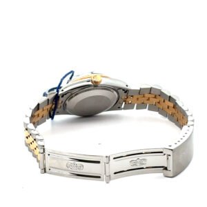 Rolex Date just Turn-O-Graph Thunderbird 16263 36mm 2-tone Champagne Index Dial Jubilee Watch