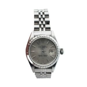 Rolex Stainless Steel 6916 Lady Date Automatic Watch Silver Dial N/Q