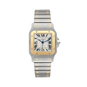 Cartier Two-Tone Santos Date Galbee Automatic 2823 XL
