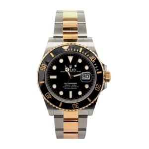 Rolex Submariner Date Two Tone Yellow Gold Submariner Black Dial 126613LN 41mm