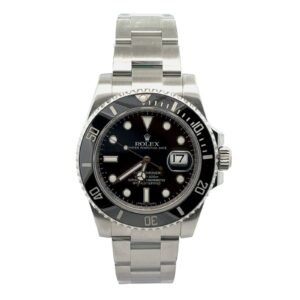Rolex Submariner Date Black Ceramic Stainless-Steel Dive 40mm 116610LN Watch