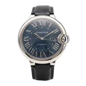 Cartier Ballon Bleu 42mm Steel Blue Dial Automatic Watch WSBB0025/3765