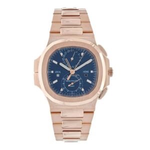 Patek Philippe Nautilus 5990/1R-001 18K Rose Gold Blue Index Dial 40.5 mm