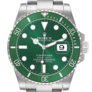 Rolex Submariner Date 40mm 116610LV Stainless Steel Hulk Green Dial Green Bezel Oyster