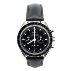 Omega Speed master Professional Moon watch sapphire on leather strap 42mm 310.32.42.50.01.002