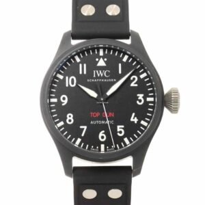 IWC IW329801 Automatic Ceramic Good 44mm Black Ceramic Black Rubber Band