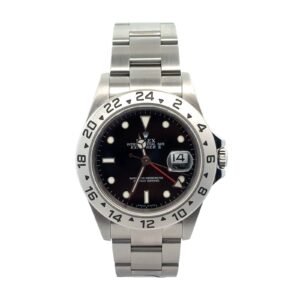 Rolex Explorer II 40mm Black Stainless Steel 16570 Oyster Watch