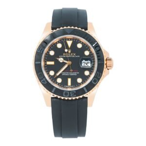 Rolex Yacht-Master 40 116655 40mm Rose Gold Black Dial