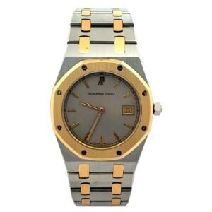 Audemars Piguet Royal Oak Grey Dial 56023SA Two-Tone YG Bezel 36mm