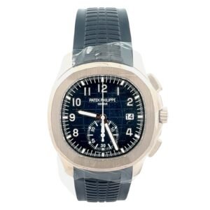 Patek Philippe Aquanaut 5968G Blue Dial Chronograph White Gold 42.2mm
