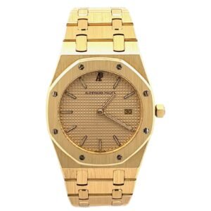 Audemars Piguet Royal Oak 33mm 56175BA.OO.0789BA.02 (Quartz) 18KYG Champagne Stick Dial