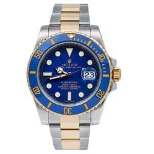 Rolex Submariner Date "Bluesy" Blue Dial Two-Tone Gold 40mm 116613 LB