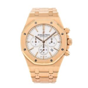 Audemars Piguet Royal Oak Chronograph 26320OR.OO.1220OR.01 Silver Chronograph Dial RG Bezel