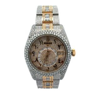 Rolex Sky-Dweller 42mm 326935 Two-Tone Custom Diamonds Set on Band, Dial, Bezel, Case